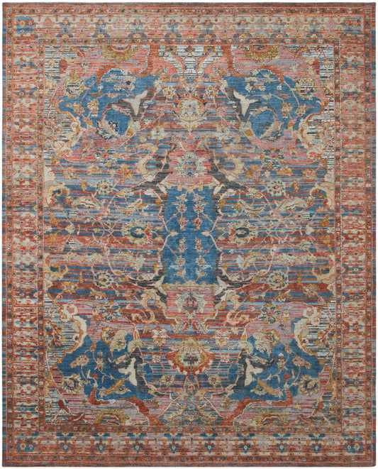 Transitional Hand Knotted Rug Wool & Silk - KKT13630