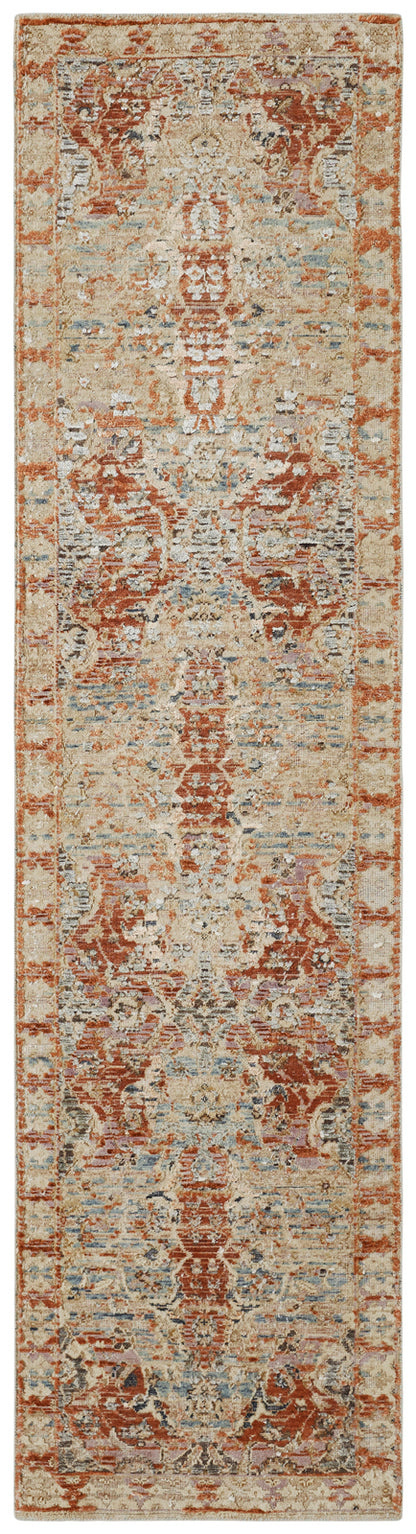 Transitional Hand Knotted Rug Wool & Silk - KKT13650