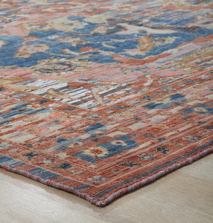 Transitional Hand Knotted Rug Wool & Silk - KKT13630