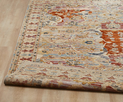 Transitional Hand Knotted Rug Wool & Silk - KKT13650