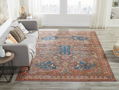 Transitional Hand Knotted Rug Wool & Silk - KKT13630