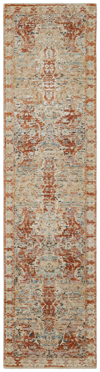 Transitional Hand Knotted Rug Wool & Silk - KKT13650
