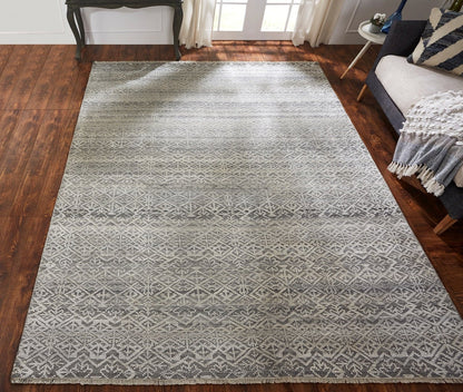 Hand Knotted Wool Transitional Rug KHV1360