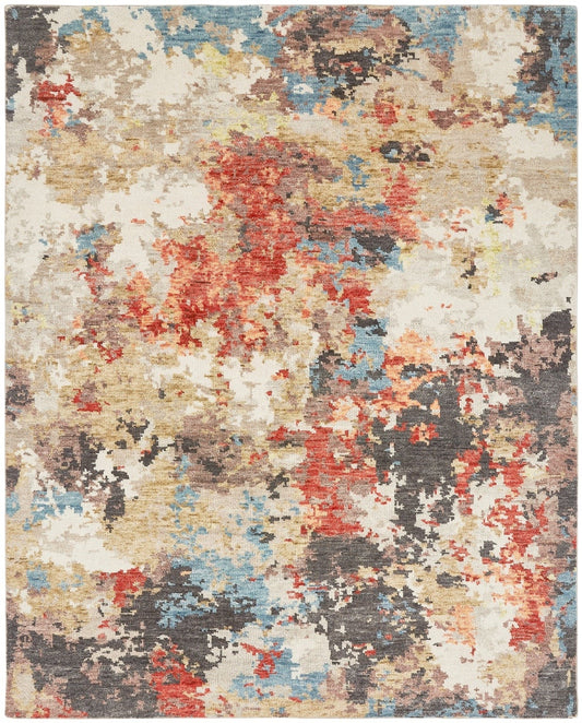 Hand Knotted Wool Modern Rug KIT2610