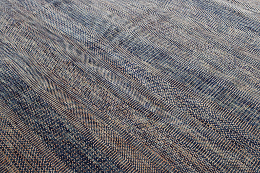 Modern Grass Design Wool Hand Knotted Rug 8x10 -w2142