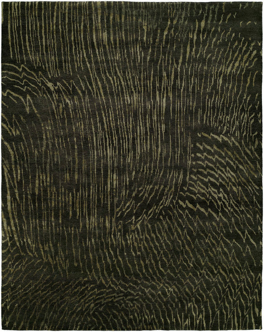 Hand Knotted Wool Modern Rug KND3130