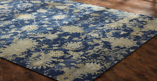 Hand Knotted Wool Transitional Rug KOB0930