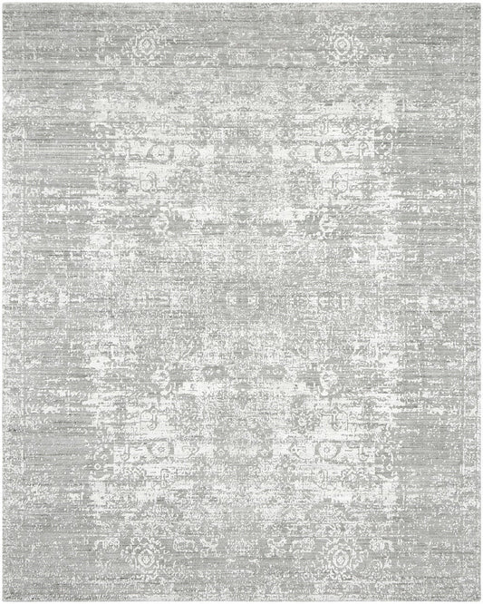 Hand Loom Wool & Silk Transitional Rug KRG8370