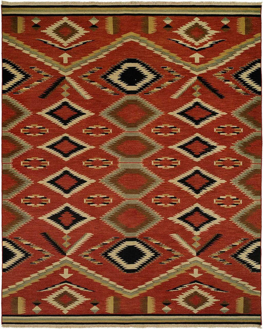 Hand Knotted Wool Nomadic Rug KSU2330