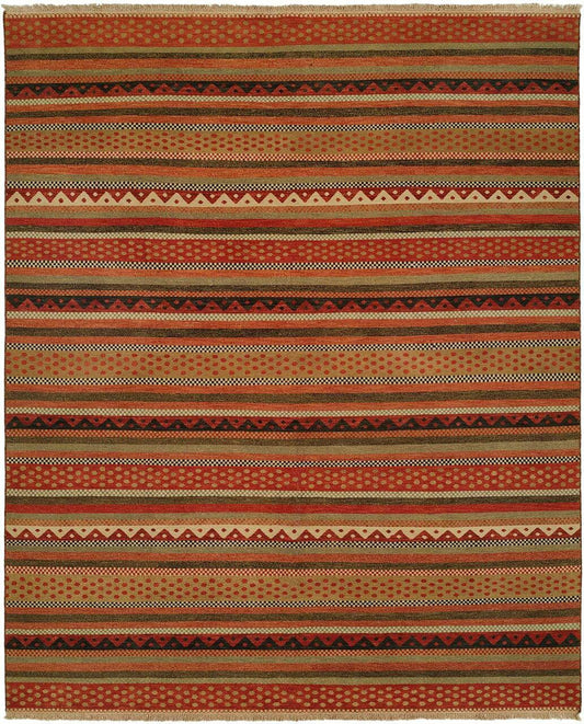 Hand Knotted Wool Nomadic Rug KSU2340