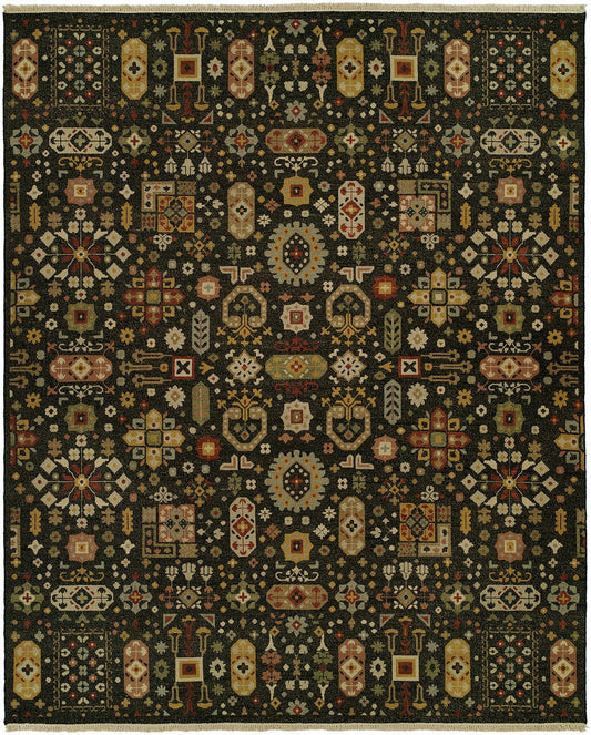 Hand Knotted Wool Nomadic Rug KSU4840