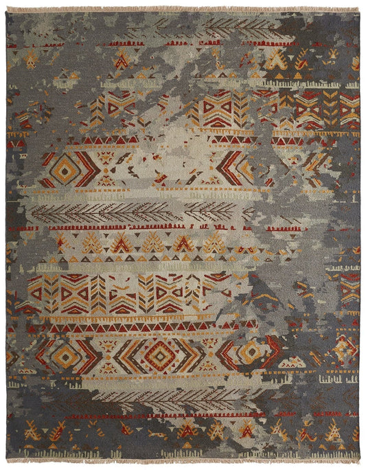 Hand Knotted Wool Transitional Rug KSU4940