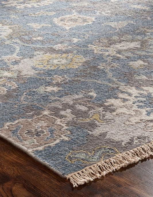 Hand Knotted Wool Transitional Rug KSU5570