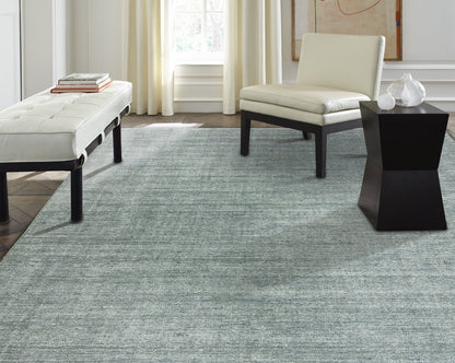 Hand Loom Wool & Silk Transitional Rug KTE6560