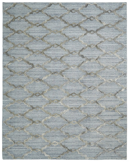 Hand Loom Wool & Silk Modern Rug KTT5950