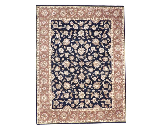 Agra Chobie Ziegler Hand knotted Wool Rug 9'0" x 12'0" - w240