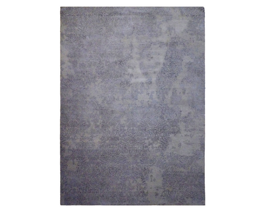 Modern Abstract Broken Design Wool/Silk Hand knotted Rug 9'4" X 13'4" - W780