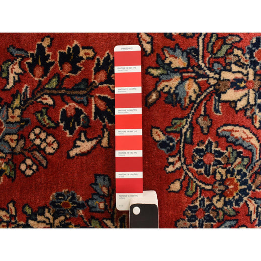 Persian Wool Hand Knotted Rug Red 10.0x13.9 -O078224