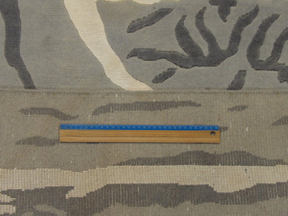 Modern Art Deco Design 7'0"x10'0" Hand-knotted Rug -w1025