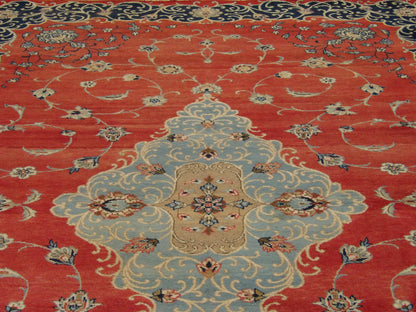 Fine Persian Tabriz 7'0"x10'0" Hand-knotted Rug -w1044