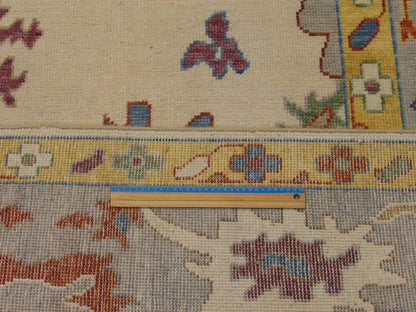 Colorful Tribal Turk Anatolian Oushak 8'0"x10'0" Hand-knotted Rug -w11233