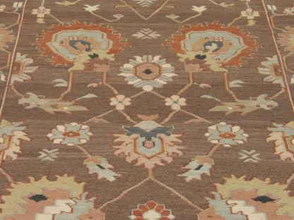 Ziegler Soumak Flat Weave 4'0" x 12'1" Hand-knotted Rug - w1171