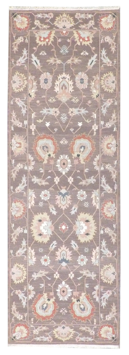 Ziegler Soumak Flat Weave 4'0" x 12'1" Hand-knotted Rug - w1171 W1171 physical All Rugs New