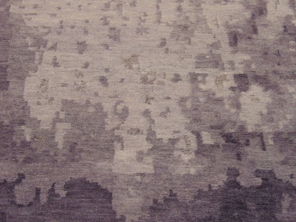 Modern Abstract 3'0"x5'0" Hand-knotted Rug -w164