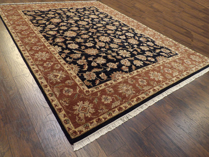 Agra Chobie Ziegler Hand knotted Wool Rug 9'0" x 12'0" - w240