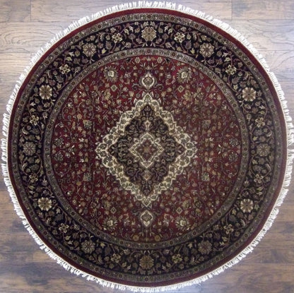 Fine Persian Tabriz 6'0"x6'0" Hand-knotted Rug -w464