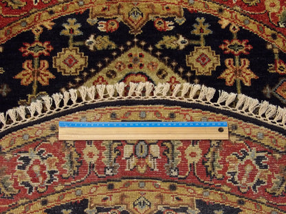 Tribal Fine Sherapi 4'0"x4'0" Hand-knotted Rug -w476