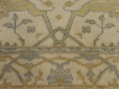 Turk Oushak Antique Wash 4'0"x6'0" Hand-knotted Rug -w661