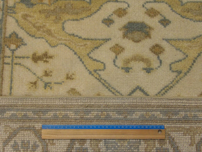 Turk Oushak Antique Wash 4'0"x6'0" Hand-knotted Rug -w661