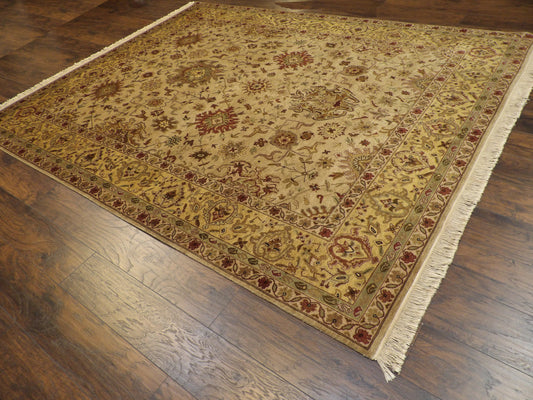 Fine Ziegler Tie Dye 8'0"x10'0" Hand-knotted Rug -w935