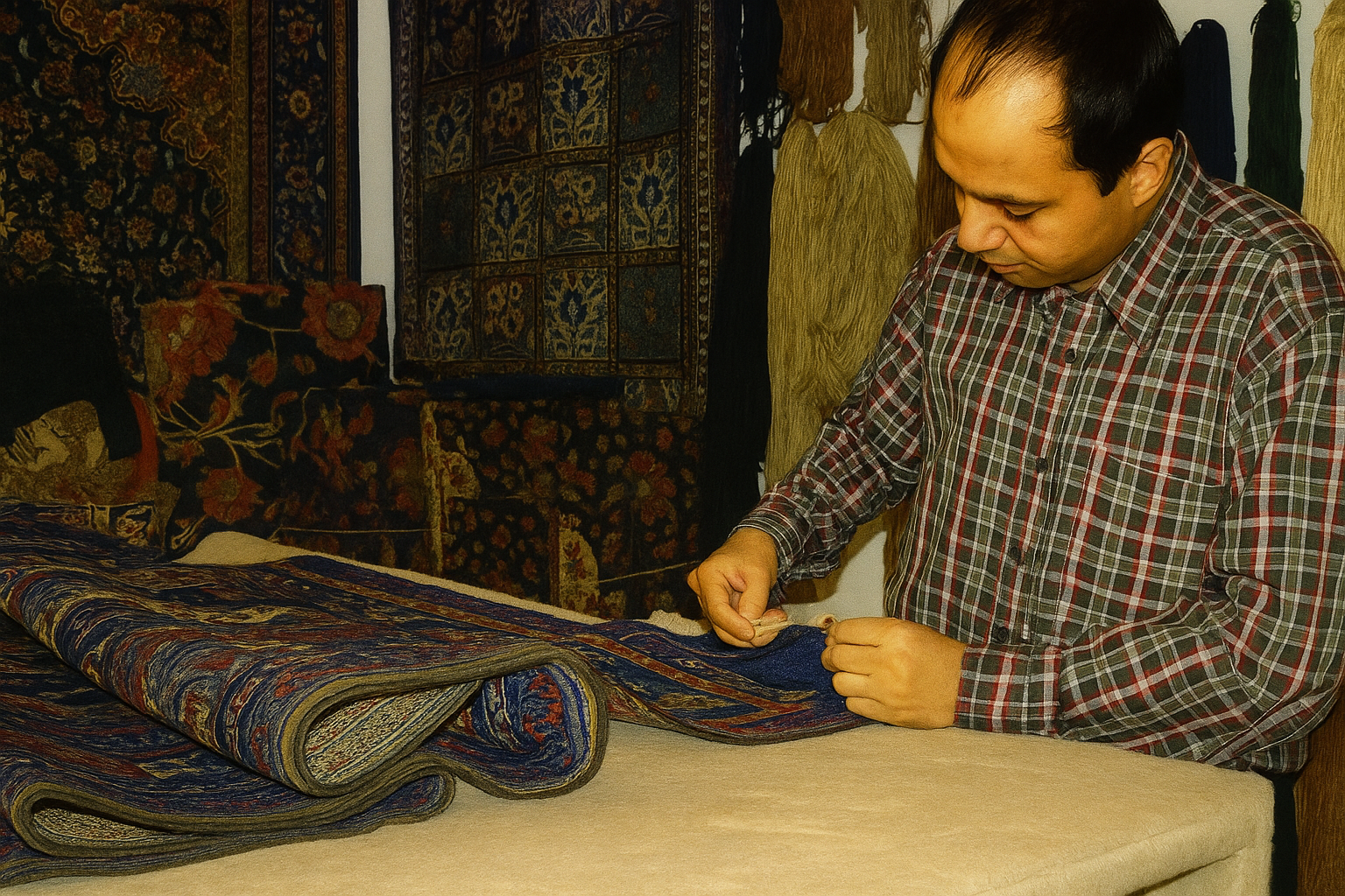 Adi Wahi owner of wahi rugs
